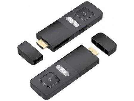 Adapter HDMI Aisens ASWL-H2K30M001-BK Czarny