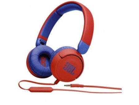 Słuchawki nauszne JBL JR310 Czerwony