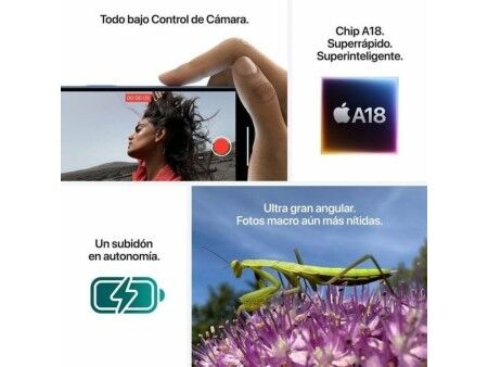 Smartfony Apple MYEF3QL/A Hexa Core 8 GB RAM 256 GB Biały 6,1"
