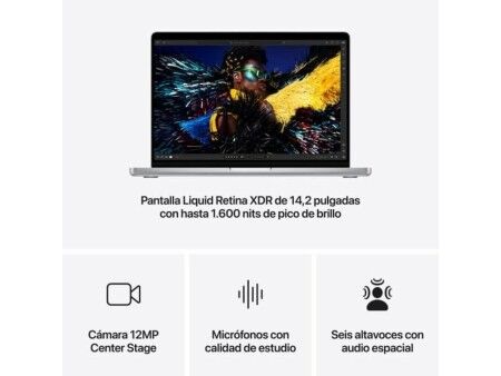 Laptop Apple MX2G3Y/A 14" 1 TB SSD