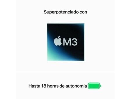 Laptop Apple MC8P4Y/A M3 512 GB SSD