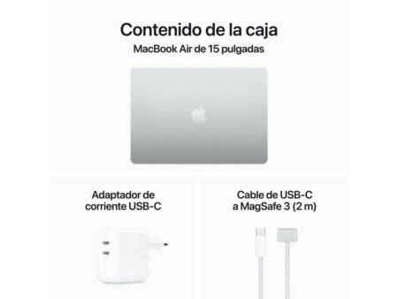 Laptop Apple MC9E4Y/A M3 16 GB RAM 256 GB SSD 15,3"