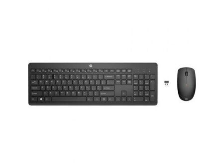Klawiatura i Myszka HP 1Y4D0UT Czarny QWERTY