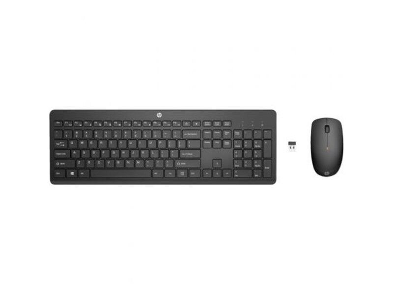 Klawiatura i Myszka HP 1Y4D0UT Czarny QWERTY