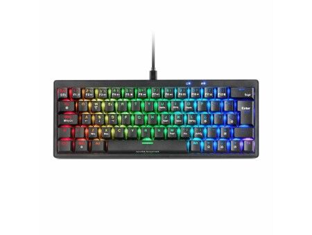 Klawiatura do Gier/ OR: Klawiatura Gamingowa Mars Gaming MKMINIPROYES Czarny Qwerty US