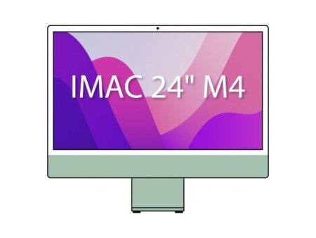 All in One Apple MWUY3Y/A 256 GB SSD 23,5" M4 16 GB RAM