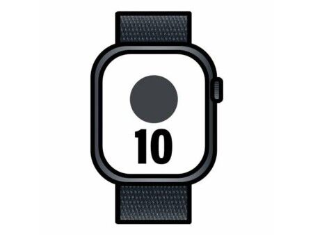 Zegarek Męski Apple MWY53QL/A Czarny 46 mm