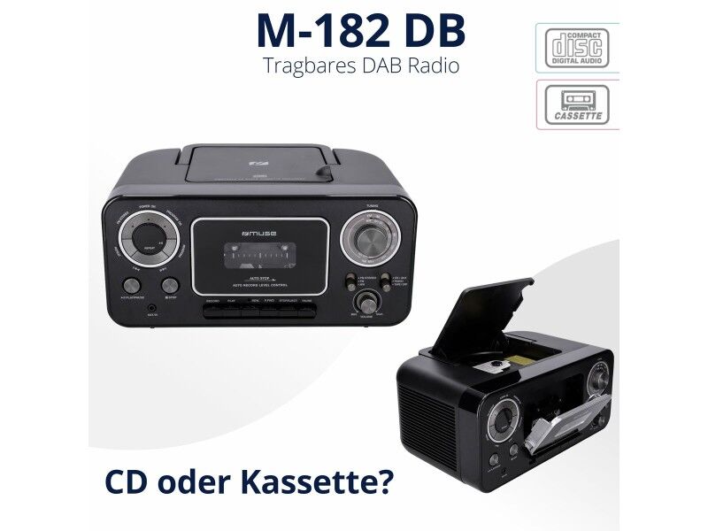 Radio Kasetowe Muse M-182 RDC