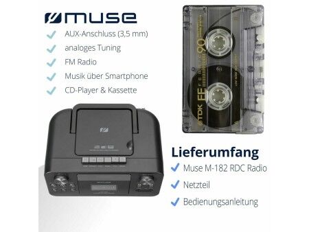 Radio Kasetowe Muse M-182 RDC
