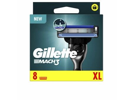 Maszynka do golenia Gillette Mach 3 (8 Sztuk)