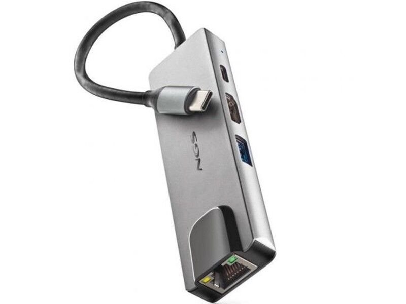 HUB USB NGS WonderDock Supra Szary