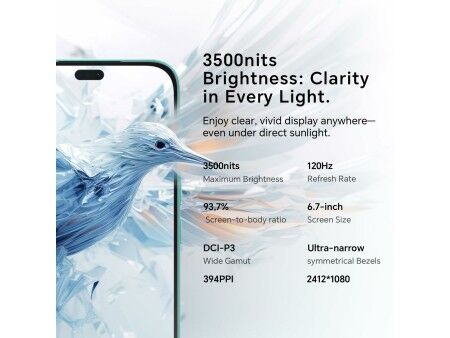Smartfony Honor 400 LITE 6,7" 8 GB RAM 256 GB Kolor Zielony