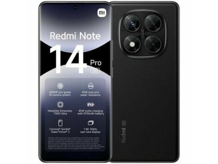 Smartfony Xiaomi Redmi Note 14 Pro 6,67" 12 GB RAM 512 GB Czarny