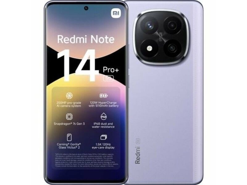 Smartfony Xiaomi NOTE14PP 5G 8-256 PUR Octa Core 8 GB RAM 256 GB Czarny 6,67"