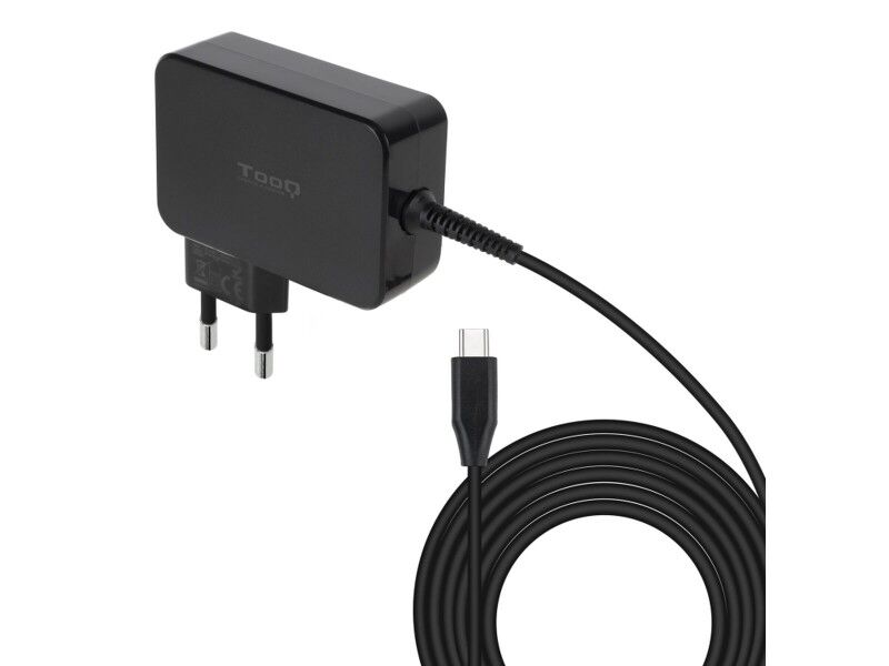 Ładowarka Ścienna TooQ TQLC-USBCGAN100PD Czarny 100 W