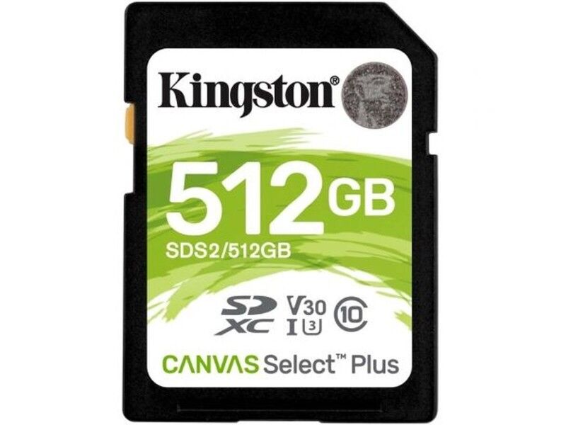 Karta Pamięci SDXC Kingston Canvas Select Plus 512 GB