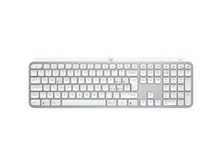 Klawiatura Bezprzewodowa Logitech MX Keys S Szary Qwerty Hiszpańska