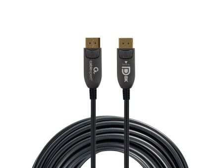 Kabel DisplayPort GEMBIRD CC-DP8K-AOC-20M Czarny 20 m