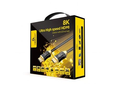 Kabel HDMI GEMBIRD CCBP-HDMI8K-AOC-20M Czarny 20 m