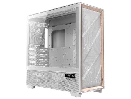 Semi Wieża ATX Antec FLUX PRO White EUV Biały Drewno