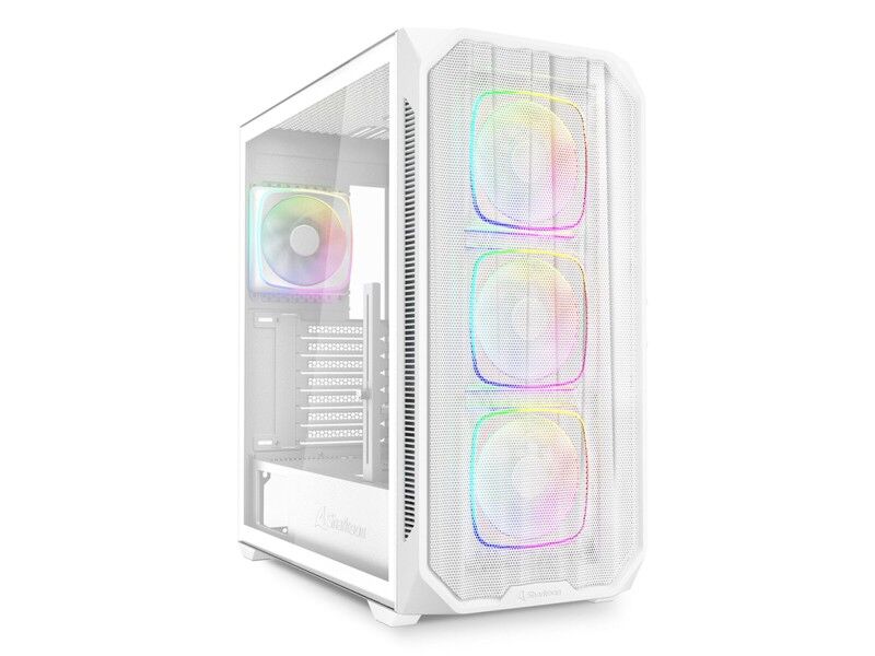 Semi Wieża ATX Sharkoon AK5M RGB Biały
