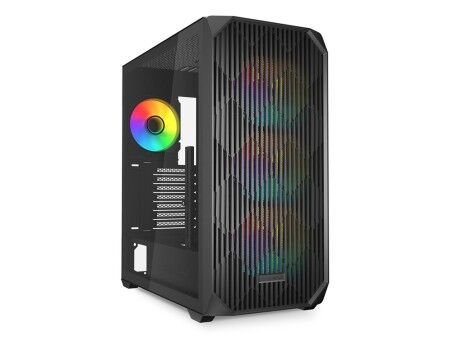 Semi Wieża ATX Sharkoon AK3 RGB Czarny
