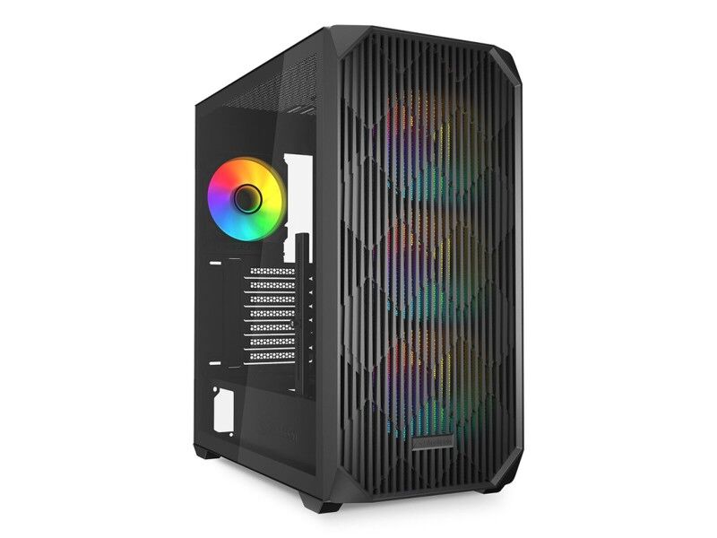 Semi Wieża ATX Sharkoon AK3 RGB Czarny