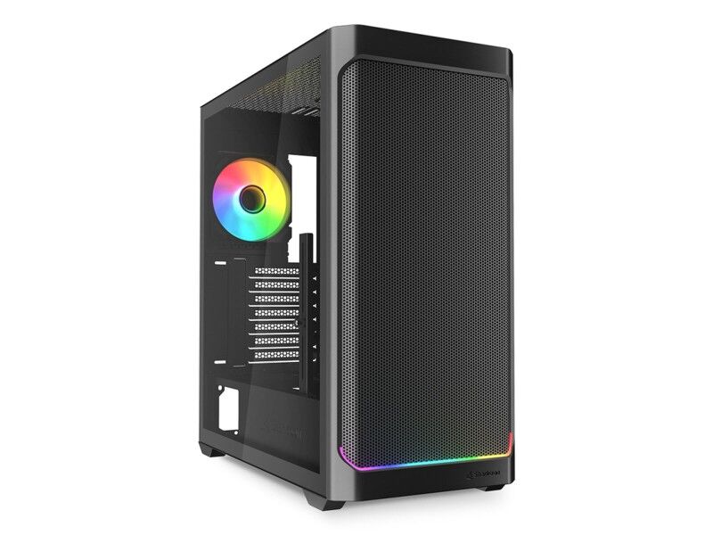 Semi Wieża ATX Sharkoon AK4W RGB Strip Czarny