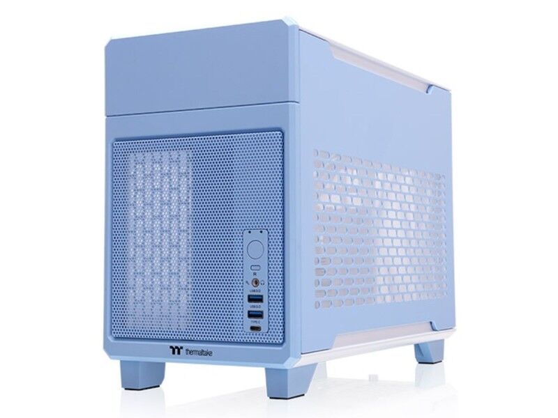 Semi Wieża ATX THERMALTAKE TR100 Mini Tower Niebieski