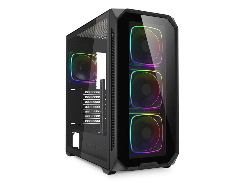 Semi Wieża ATX Sharkoon AK5G RGB Czarny