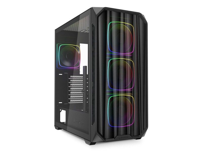 Semi Wieża ATX Sharkoon AK5M RGB Czarny