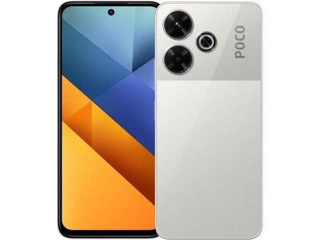 Smartfony Xiaomi Poco M6 Octa Core 6 GB RAM 128 GB Srebrzysty 6,79"