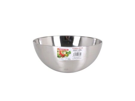Miska do Sałatki Quttin   Srebrzysty Ø 29,5 cm Stal (6 Sztuk)