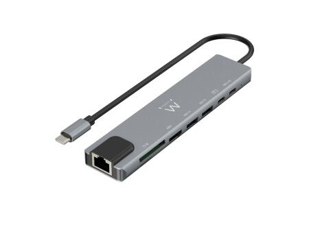 HUB USB Ewent EW1146 Szary