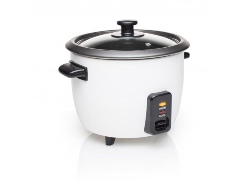 urządzenie do gotowania ryżu Tristar Arrocera 300 W Stal nierdzewna Aluminium Biały Czarny/Biały 600 ml