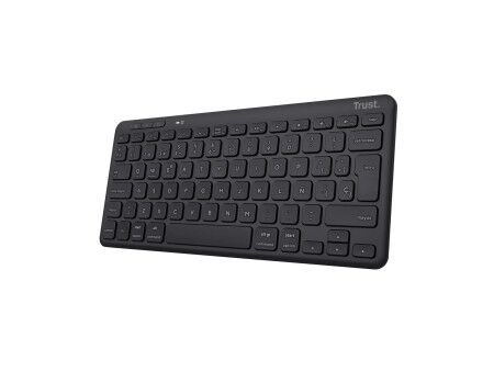 Klawiatura Bezprzewodowa Trust 25059 Czarny Qwerty Hiszpańska