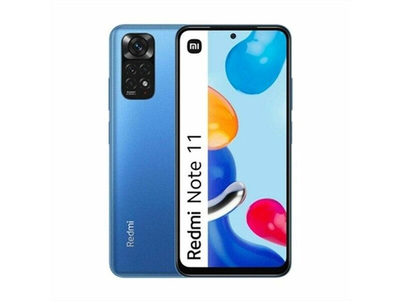 Smartfony Xiaomi Note 11 Octa Core 6 GB RAM 128 GB Niebieski