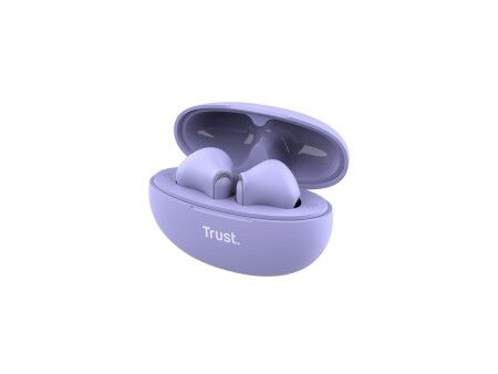 Słuchawki douszne Bluetooth Trust Yavi Fioletowy Purpura