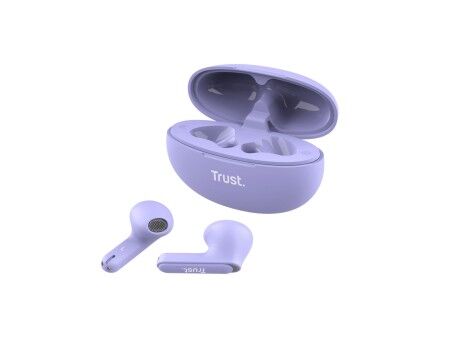 Słuchawki douszne Bluetooth Trust Yavi Fioletowy Purpura