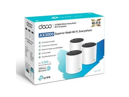 Kabel Sieciowy Sztywny UTP Kategoria 6 TP-Link DECO X55(3-PACK)