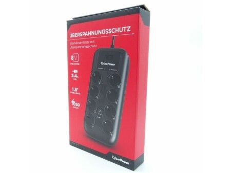 Przedłużacz 8 Wejść z Przełącznikiem Cyberpower P0820SUF0-DE (1,8 m)