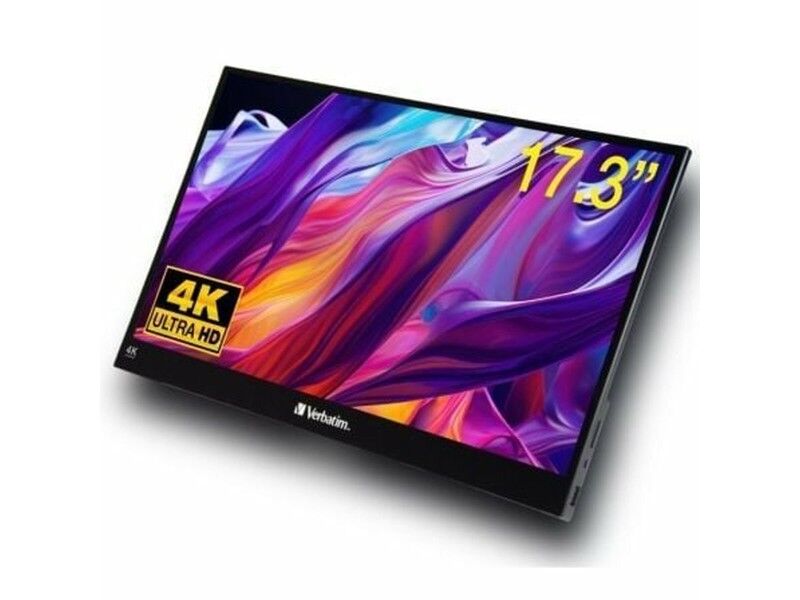Monitor Verbatim 32239 4K Ultra HD 17,3"