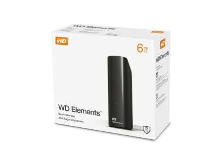 Zewnętrzny Dysk Twardy Western Digital WDBWLG0060HBK-EESN Czarny 6 TB