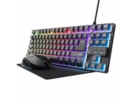 Klawiatura i myszka Gaming Trust 25227 Qwerty Hiszpańska