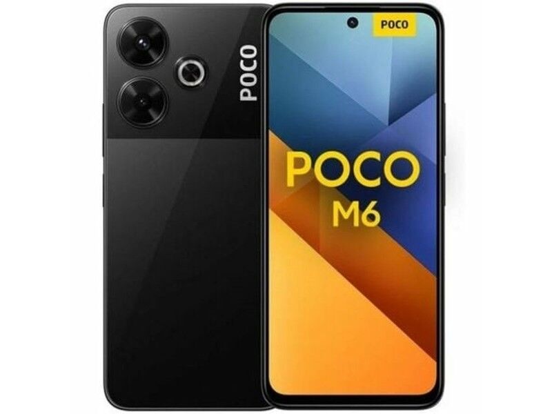 Smartfony Xiaomi POCO M6 Octa Core 6 GB RAM 128 GB Czarny 6,79"