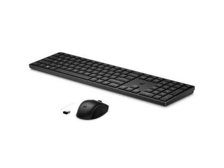 Klawiatura Bezprzewodowa i Myszka HP 4R009AA Qwerty Hiszpańska Czarny