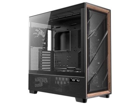 Semi Wieża ATX Antec FLUX PRO EUV Czarny Drewno