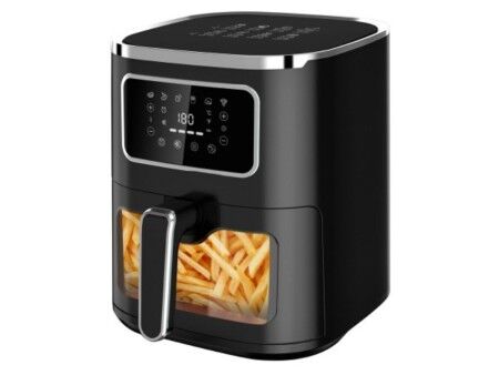 Frytkownica na gorące powietrze Silver Dublin IP501AP Czarny Stal 1450 W 5 L