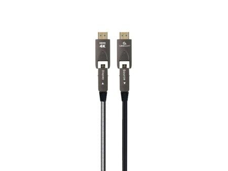 Kabel HDMI GEMBIRD CCAP-HDMIDD-AOC-30M Czarny 30 m