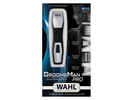 Maszynka do Golenia Wahl GroomsMan Pro Czarny